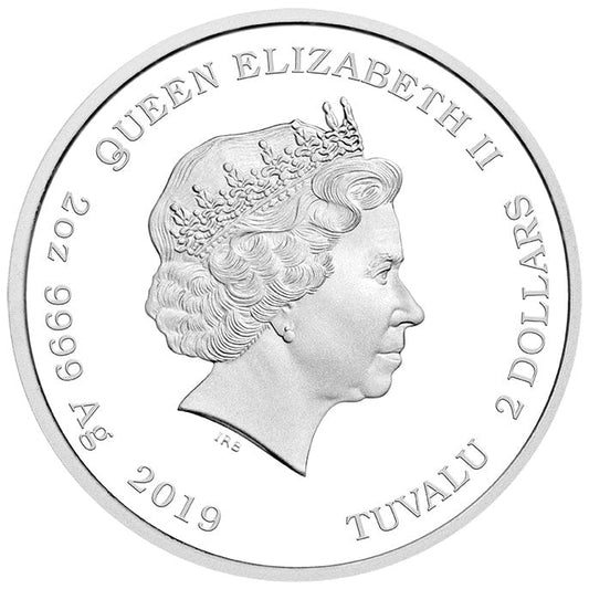 2019 Tuvalu The Simpsons™ Family 2oz Silver Coin (Ultra Rare)