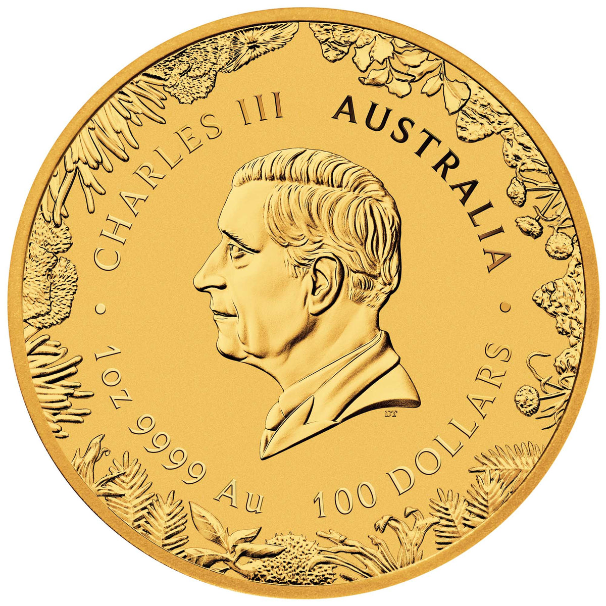 2026 Australia Wonders of Australia: The Outback 1oz Gold Coin – BU – view 3