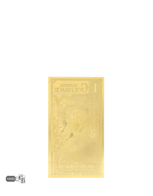 1 Florida Goldback - Alpha Edition (α) | Aurum Gold Foil Note (24k)