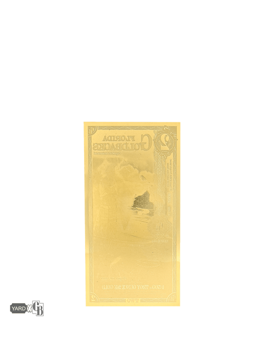 2 Florida Goldback | Aurum Gold Foil Note (24k)
