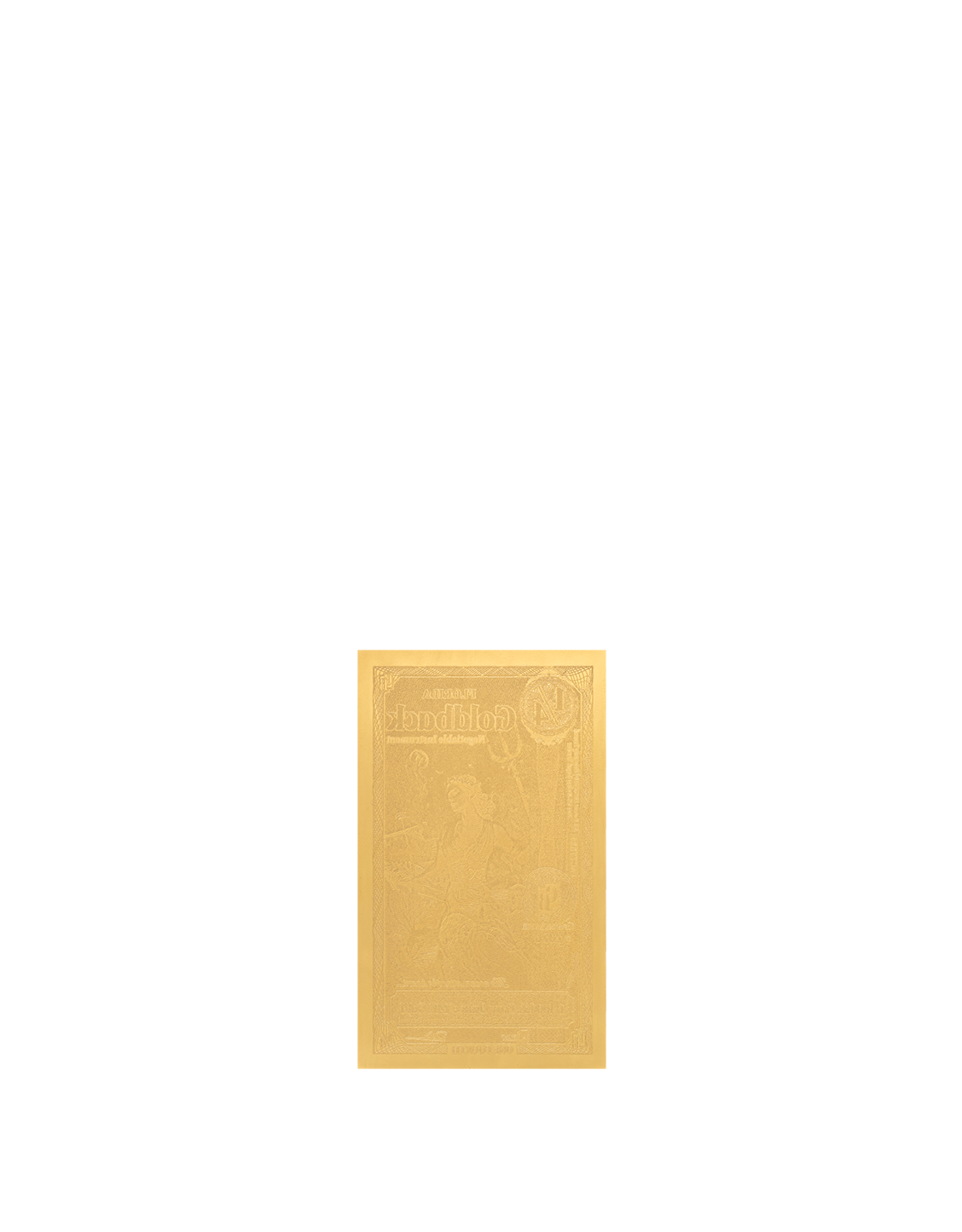 ¼ Florida Goldback - Alpha Edition (α) | Aurum Gold Foil Note (24k)