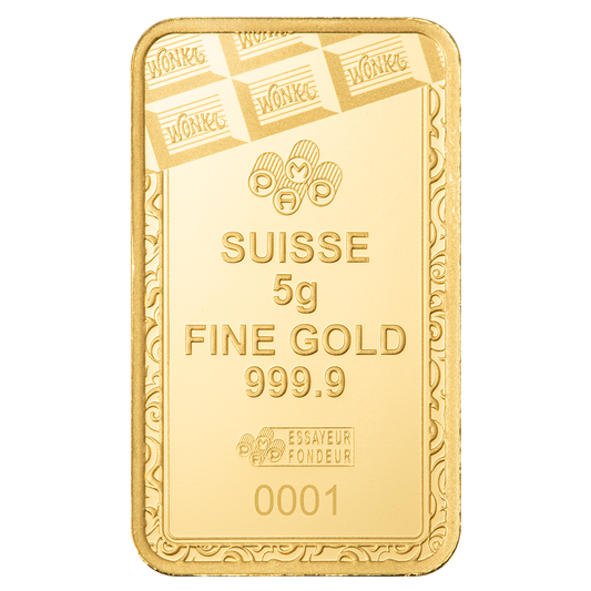 PAMP Suisse 5g Gold Bar Wonka 999.9