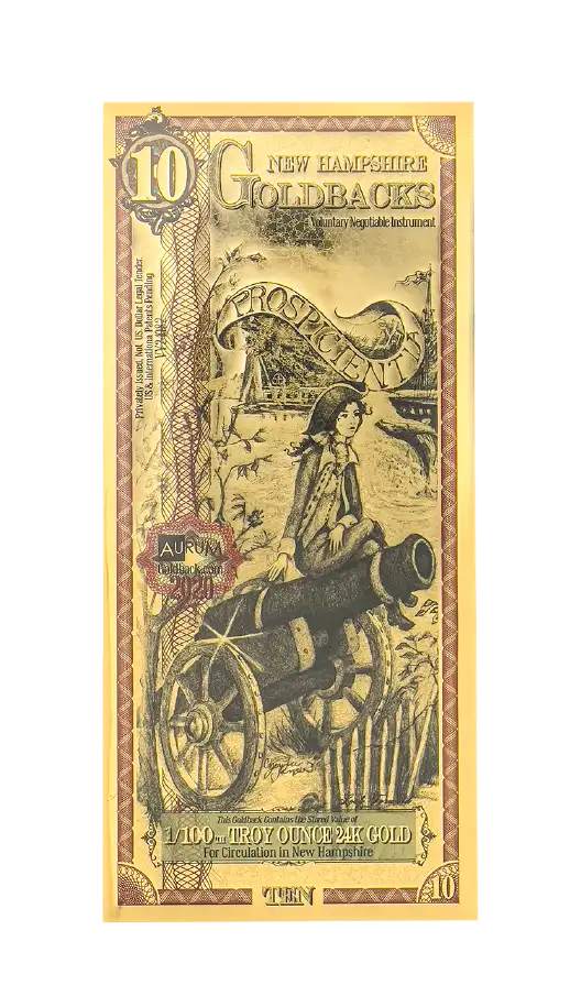 2020 10 New Hampshire Goldback front