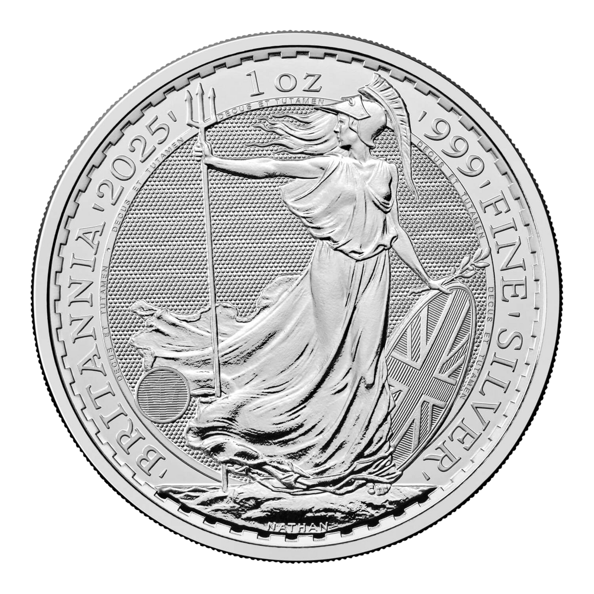 1oz Silver Britannia Coin: Vaulted (UK)