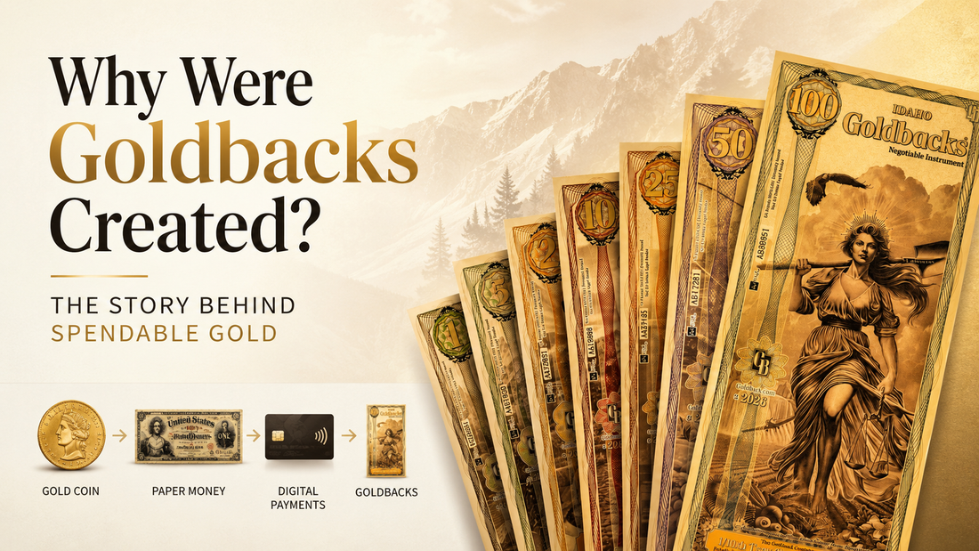 Why Were Goldbacks Created? The Story Behind Spendable Gold