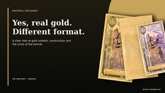 Real Goldback front, reverse and ultraviolet product views