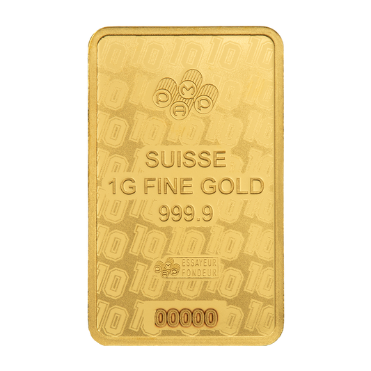 PAMP Maradona 1g Gold Bar – 999.9 Fine Gold