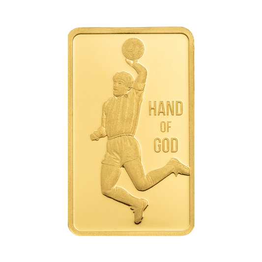 PAMP Maradona 1g Gold Bar – 999.9 Fine Gold