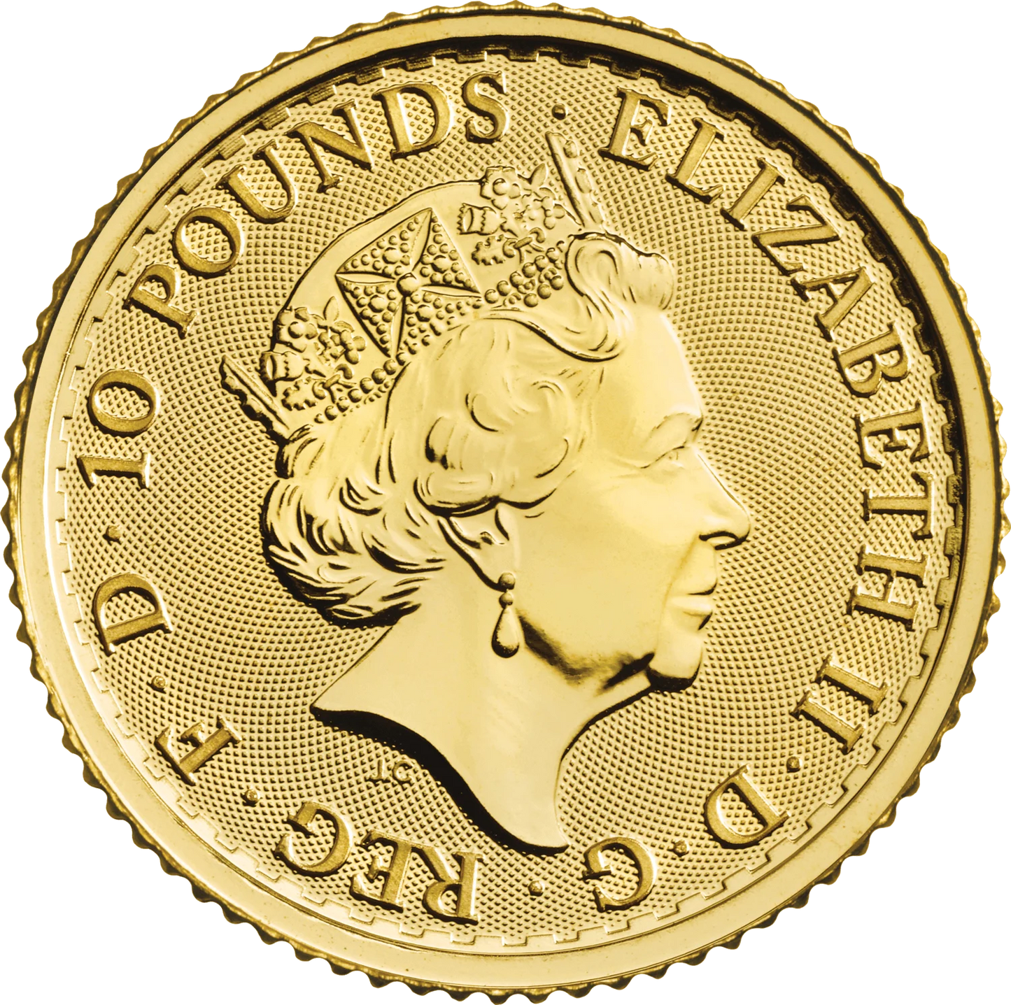 1/10 oz Gold Britannia Coin: Vaulted (UK)