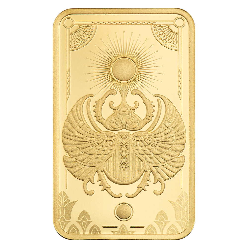 PAMP - 5g Gold Bar - Lucky Scarab