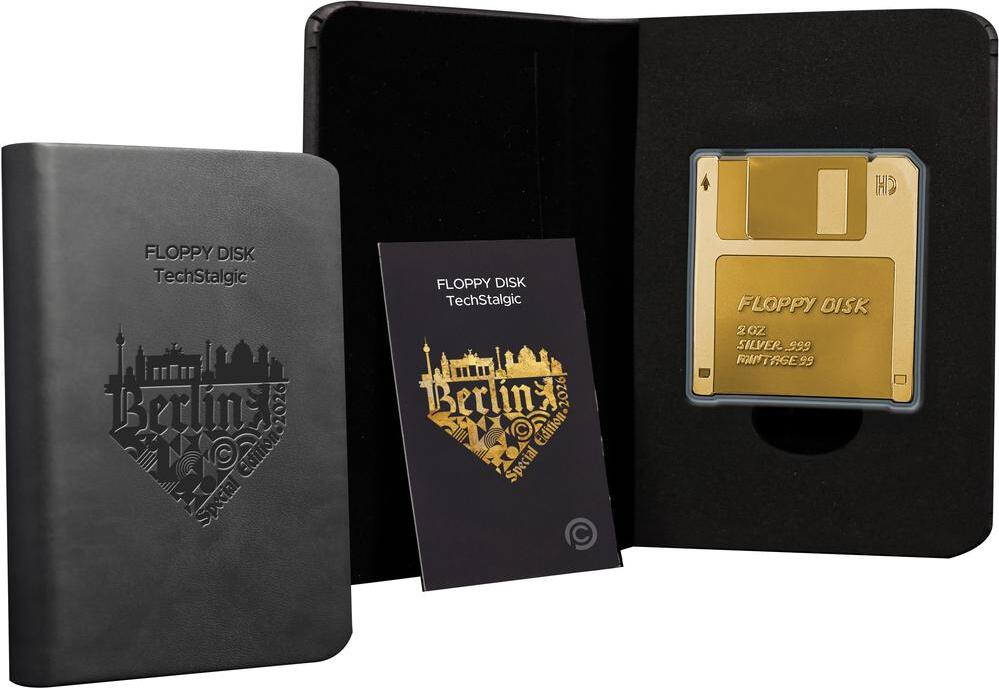 2026 2 oz Floppy Disk Silver Coin