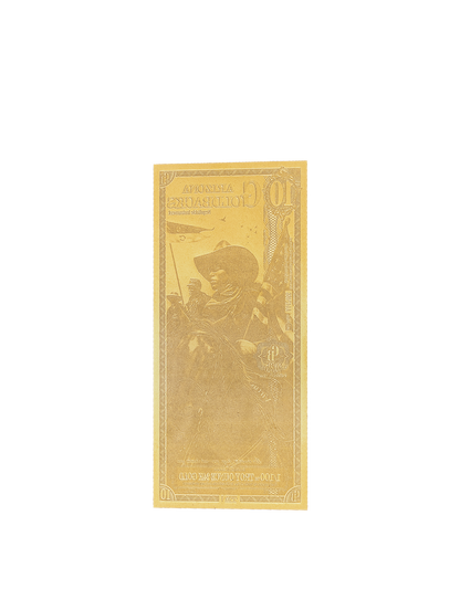 10 Arizona Goldback | Aurum Gold Foil Note (24k)
