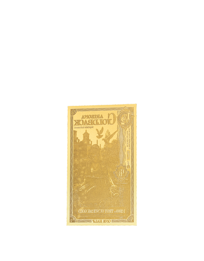 1/2 Arizona Goldback | Aurum Gold Foil Note (24k)