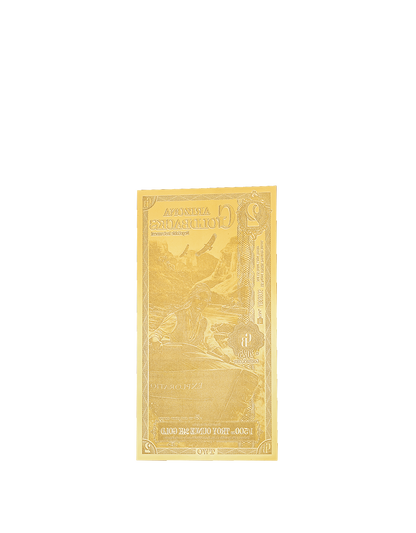 2 Arizona Goldback | Aurum Gold Foil Note (24k)