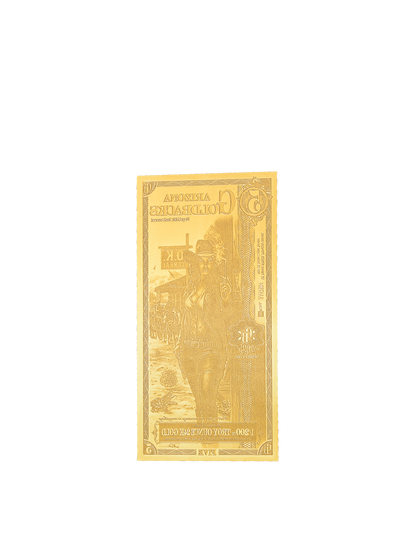 5 Arizona Goldback | Aurum Gold Foil Note (24k)