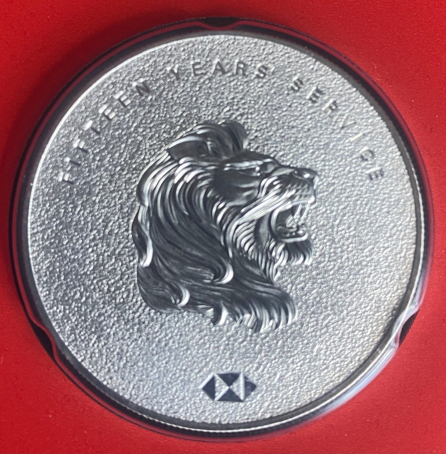 1oz Silver HSBC 15 Years of Service Coin