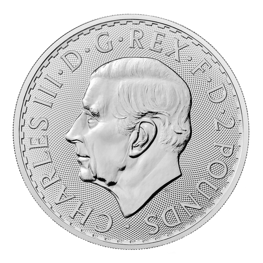 1oz Silver Britannia Coin: Vaulted (UK)