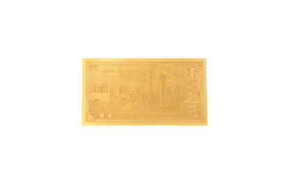 1 Dallas Fort Worth Texas Goldback | Aurum Gold Foil Note (24k)