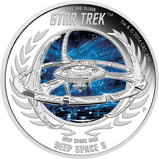 2015 Star Trek™ – Deep Space 9 1oz Silver Proof Coin [NGC PF 70]