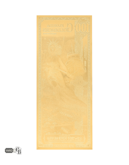 100 Florida Goldback | Aurum Gold Foil Note (24k)