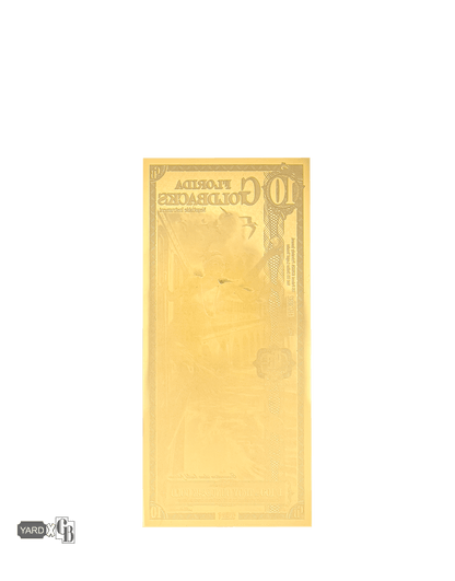 10 Florida Goldback | Aurum Gold Foil Note (24k)