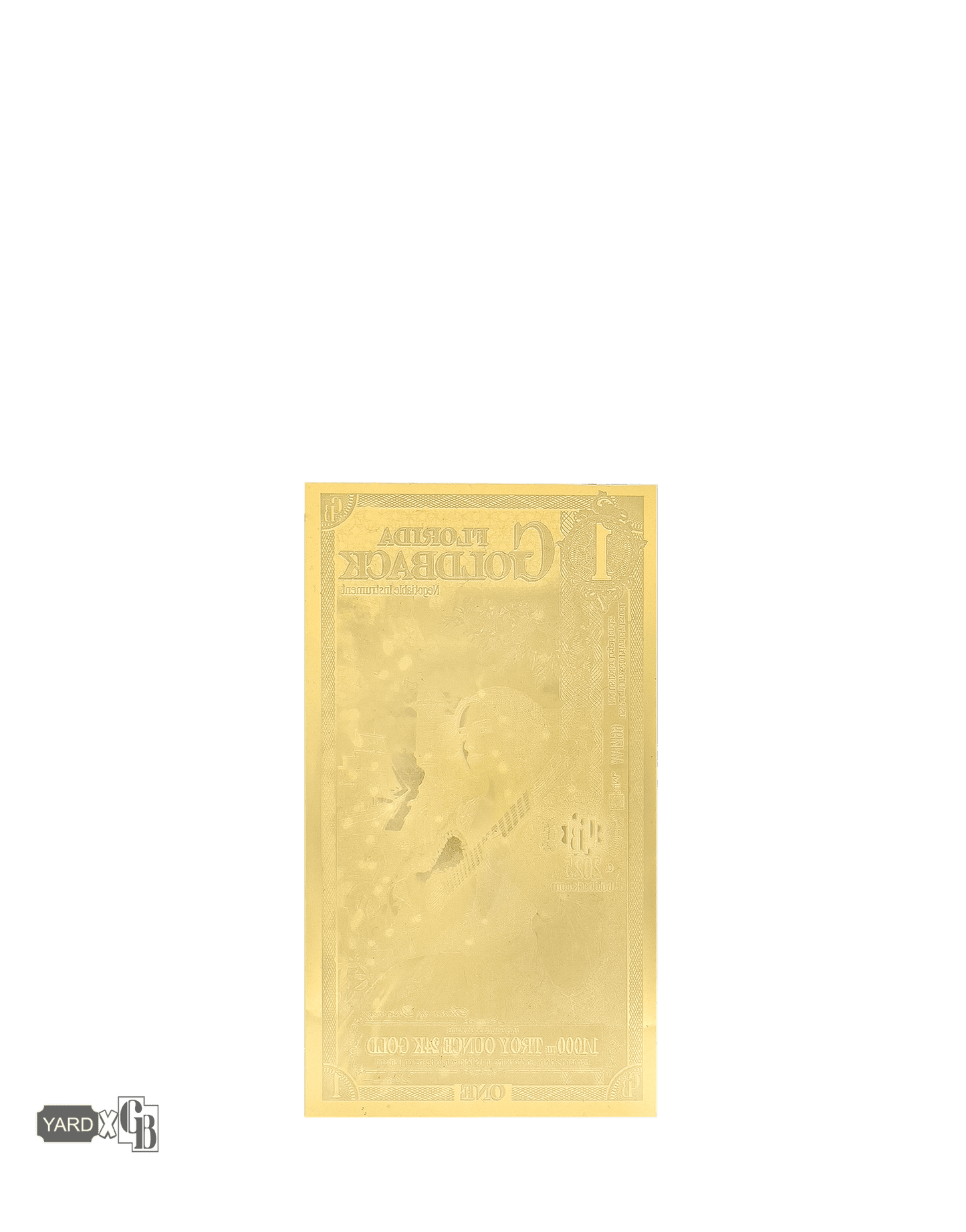 1 Florida Goldback | Aurum Gold Foil Note (24k)