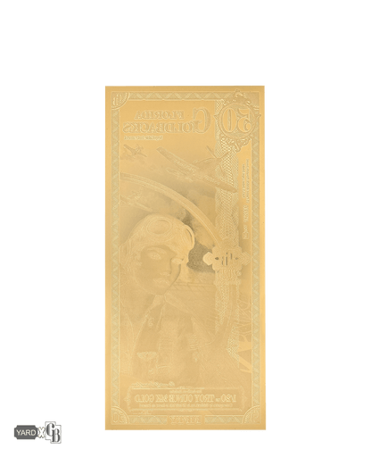 50 Florida Goldback | Aurum Gold Foil Note (24k)