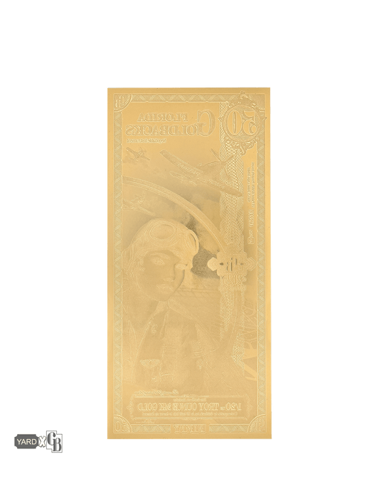 50 Florida Goldback | Aurum Gold Foil Note (24k)