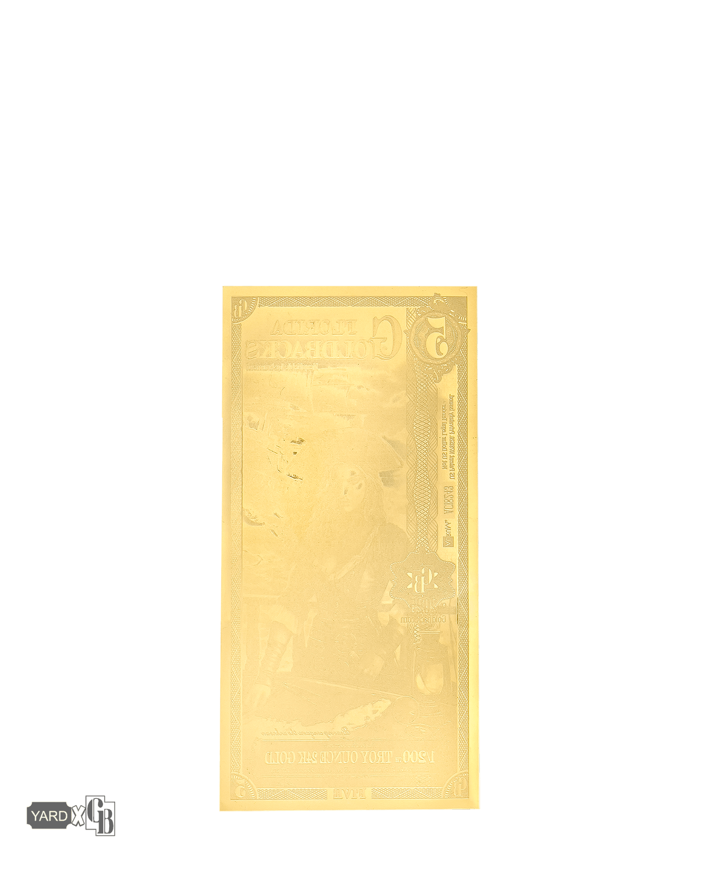 5 Florida Goldback | Aurum Gold Foil Note (24k)