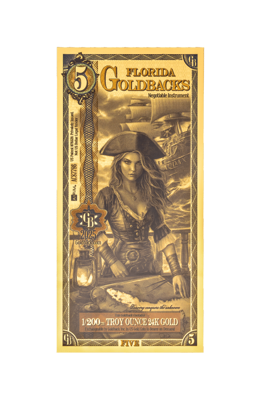 2025 5 Florida Goldback front