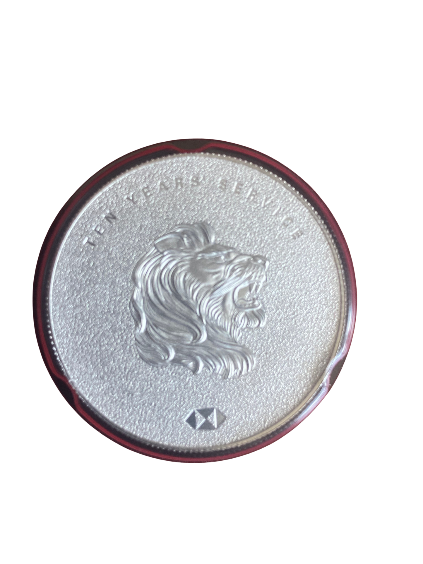 20g Silver HSBC 10 Years of Service Coin