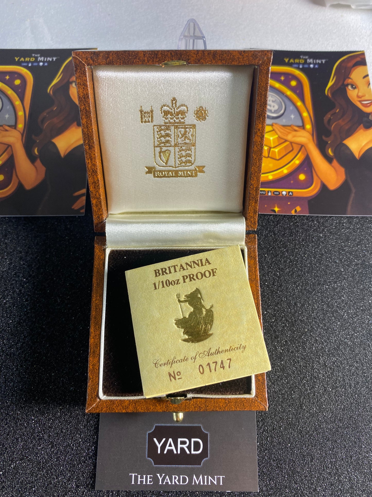 1987 Gold Proof Tenth Ounce Britannia