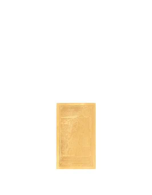 1/4 Idaho Goldback - Alpha Edition (α) | Aurum Gold Foil Note (24k)