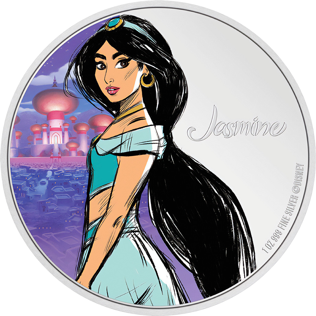 2024 Niue Princess Jasmine 1 oz Silver Proof Coin [NGC PR70]