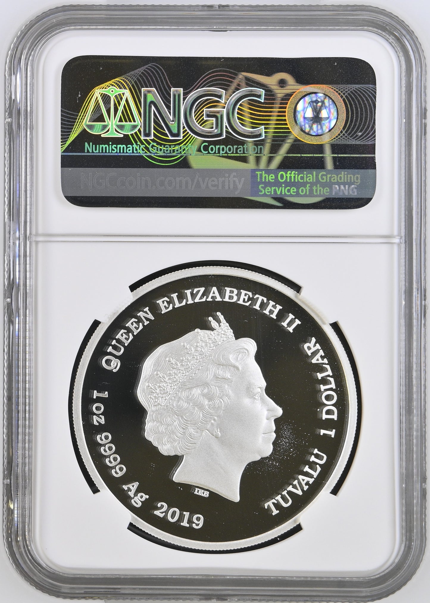 2019 The Simpsons™ – Homer Simpson 1oz Silver Proof Coin [NGC PF70]