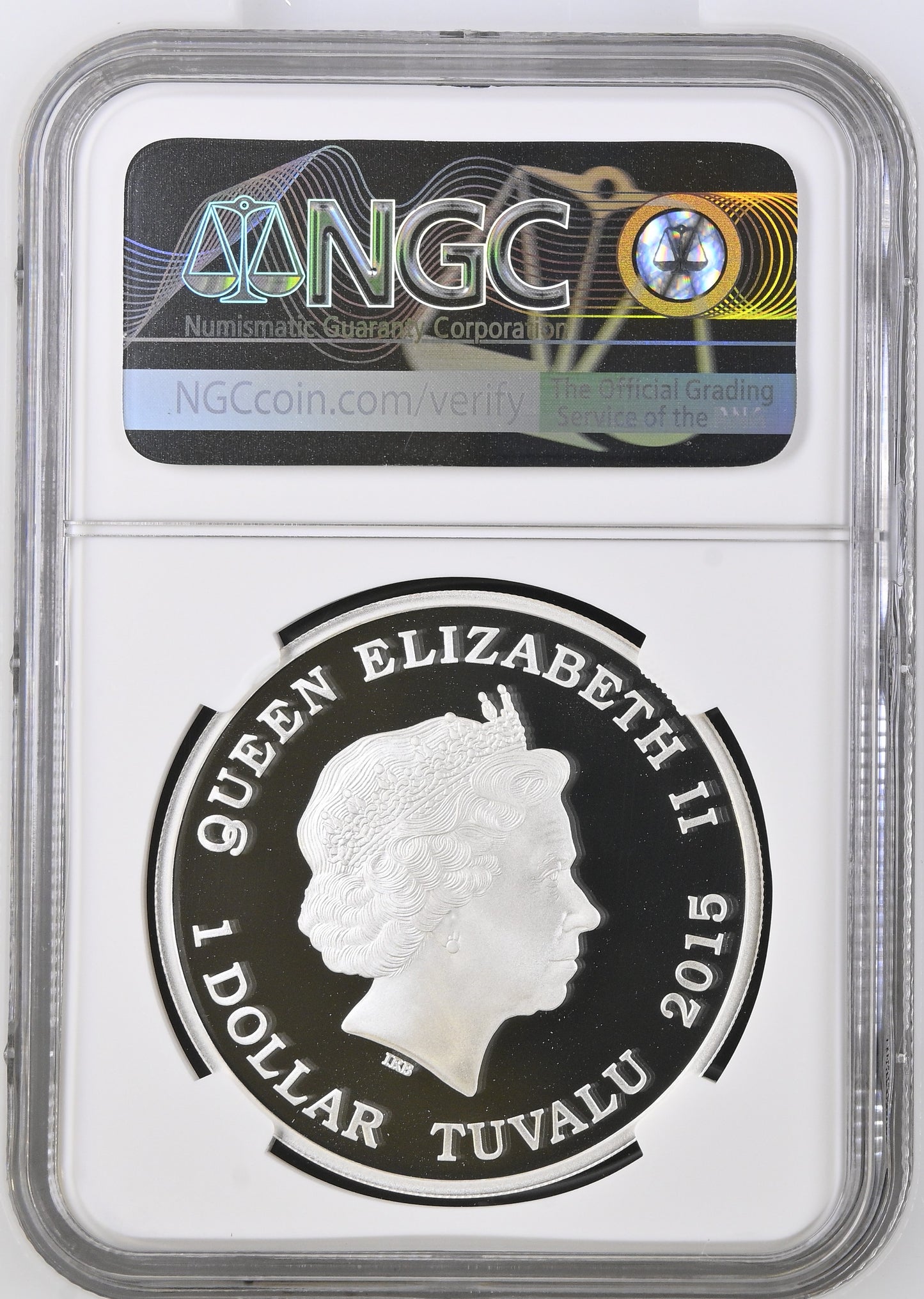 2015 Star Trek™ – USS Enterprise NCC-1701 1oz Silver Proof Coin [NGC PF 70]