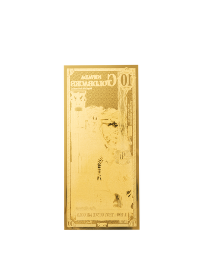 10 Nevada Goldback | Aurum Gold Foil Note (24k)