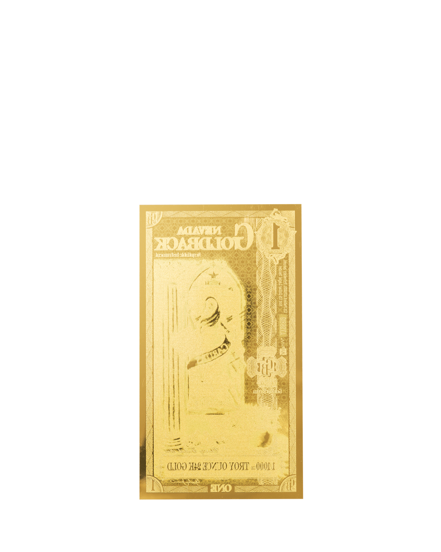 1 Nevada Goldback | Aurum Gold Foil Note (24k)