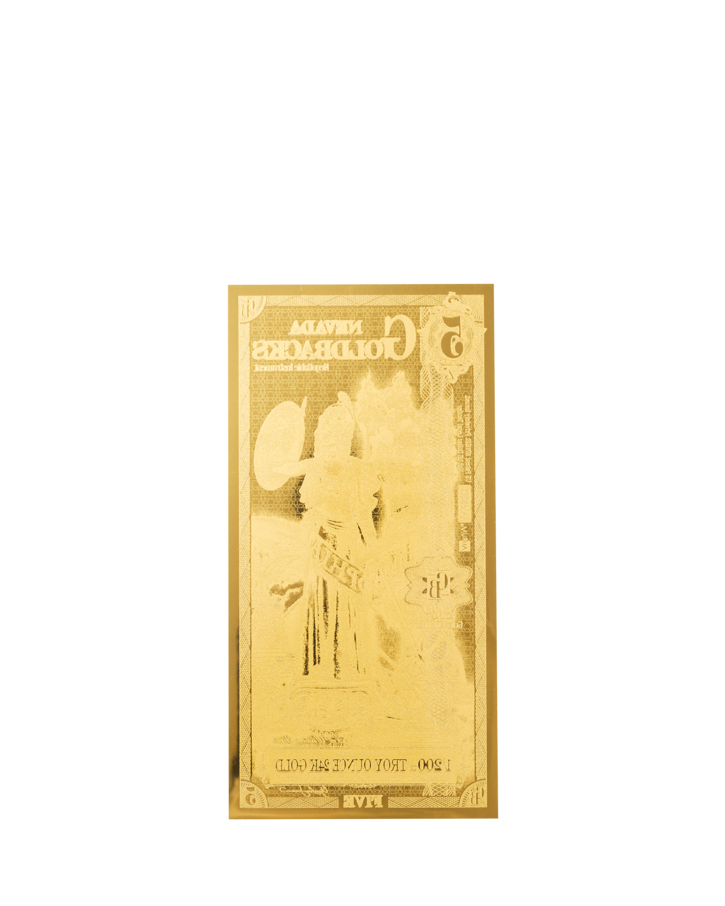 5 Nevada Goldback | Aurum Gold Foil Note (24k)