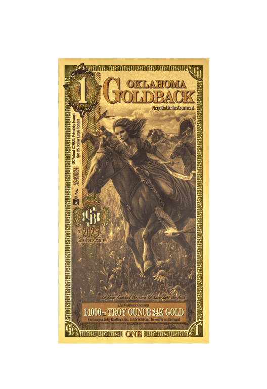 2025 Alpha 1 Oklahoma Goldback front
