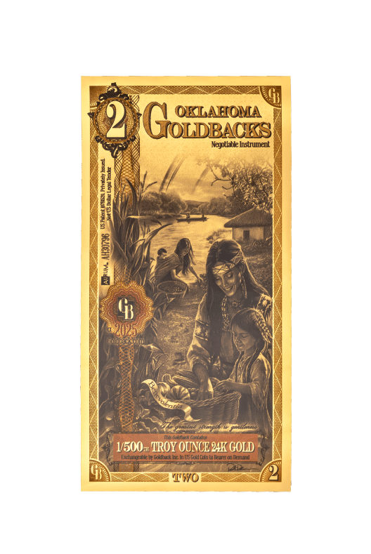 2025 Alpha 2 Oklahoma Goldback front