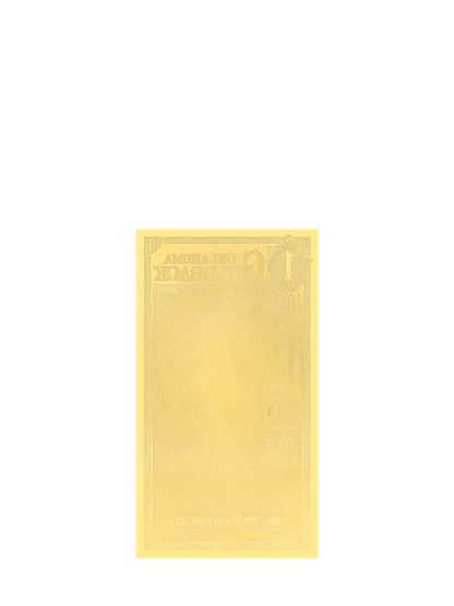 1 Oklahoma Goldback | Aurum Gold Foil Note (24k)