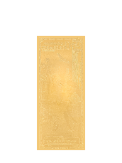 25 Oklahoma Goldback | Aurum Gold Foil Note (24k)