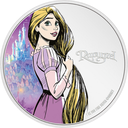 2024 Niue Disney Princess Rapunzel 1 oz Silver Proof Coin [NGC PR70]