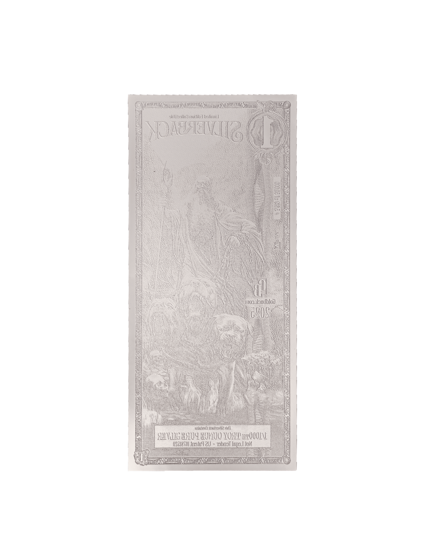 2025 1 Silverback Silver Note Legends of Olympus: Hades