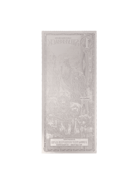 2025 1 Silverback Silver Note Legends of Olympus: Hades