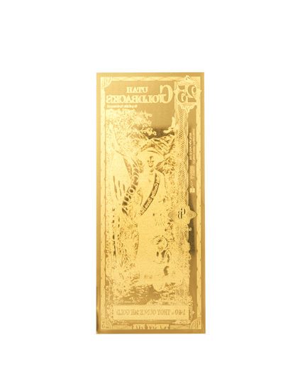 25 Utah Goldback | Aurum Gold Foil Note (24k)