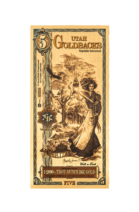 2025 5 Utah Goldback front