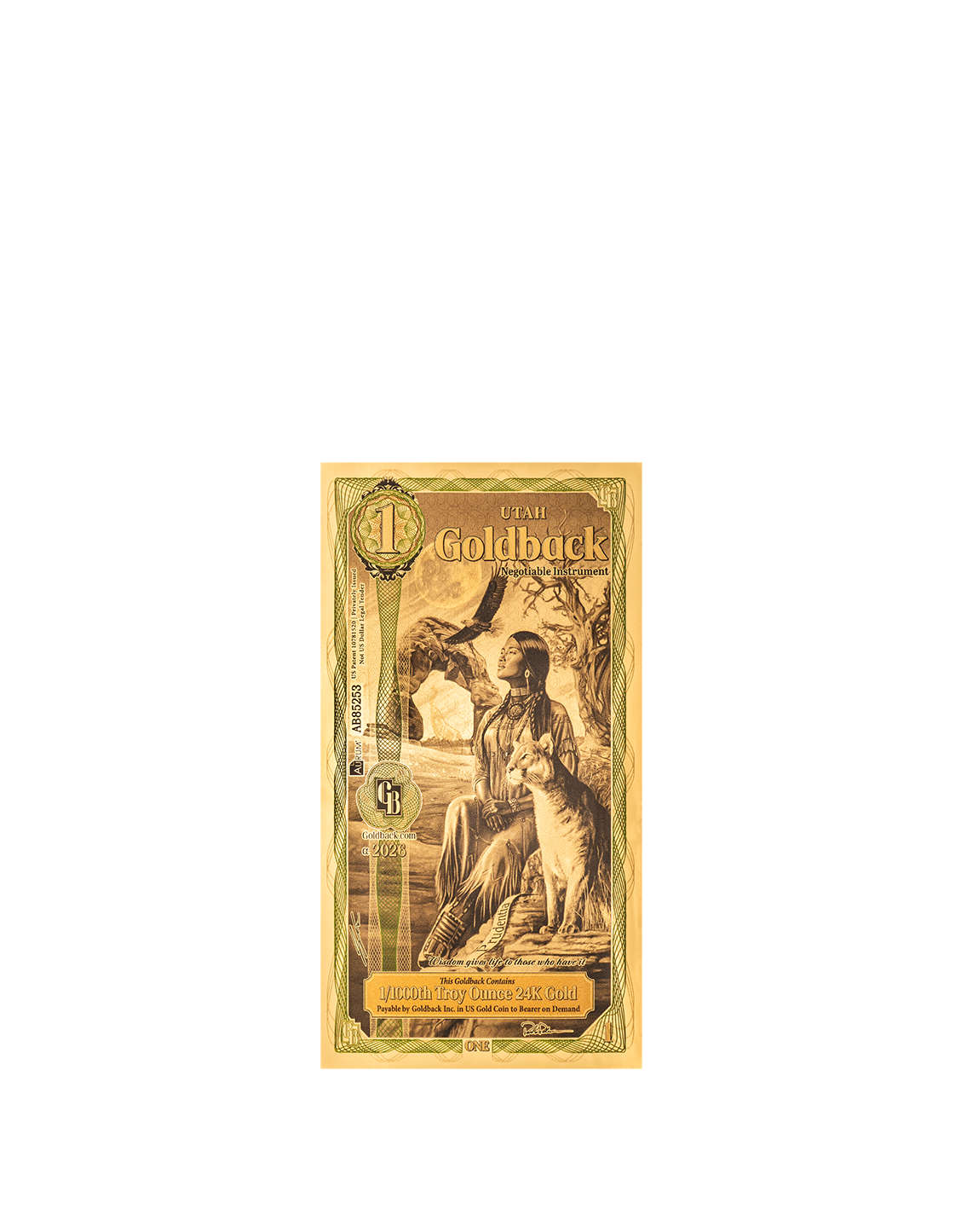 1 Utah Goldback – view 2