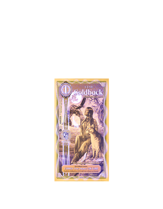 1 Utah Goldback